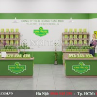 Thiết Kế Kiot Gian Hàng Thảo Mộc Tân Hiệp